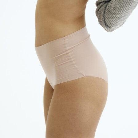 Mikrokuitu High Waist alushousut Powder