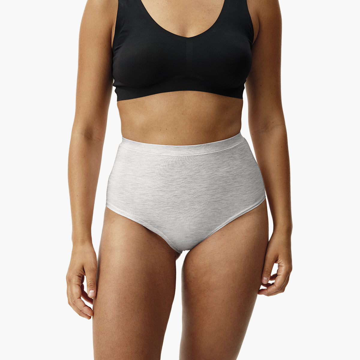 Puuvilla High Waist alushousut