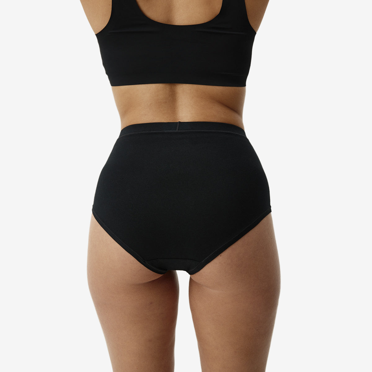 Puuvilla High Waist alushousut