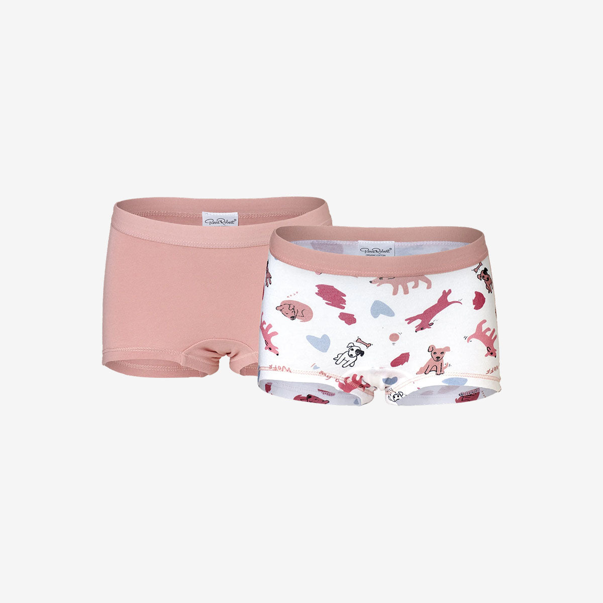 Lasten puuvilla bokserit 2-pack